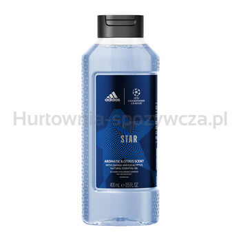 Adidas Żel Pod Prysznic Dla Mężczyzn Uefa Star Edition Aromatyczny  400Ml