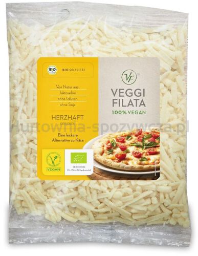 Produkt Wegański Tarty Żółty (6 Mm) Bezglutenowy Bio 200 G - Veggi Filata [BIO]