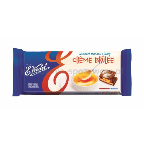 Wedel Czekolada Mleczna O Smaku CreMe Brulee 289G