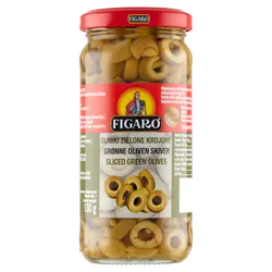 Figaro Oliwki Zielone Krojone 240G/130G 