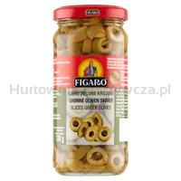 Figaro Oliwki Zielone Krojone 240G/130G 
