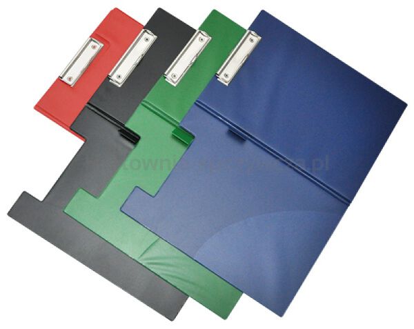 Q-Connect Clipboard teczka, PVC, A4 niebieski  - 3