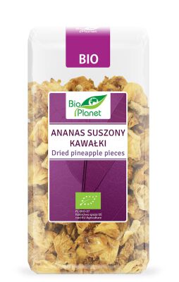 Ananas Suszony Kawałki Bio 100 G - Bio Planet [BIO]