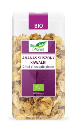 Bio Planet Bio Planet Ananas Suszony Kawałki Bio 100 G [BIO]