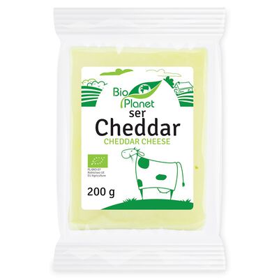 Ser Cheddar Bio 200 G - Bio Planet [BIO]