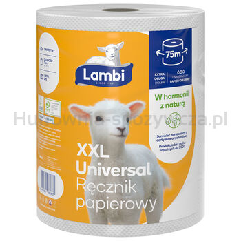 Lambi Ręcznik Papierowy Xxl Universal 2 Warstwy 1X375 Pefc