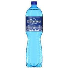 Woda Ustronianka Biała 1,5L gazowana