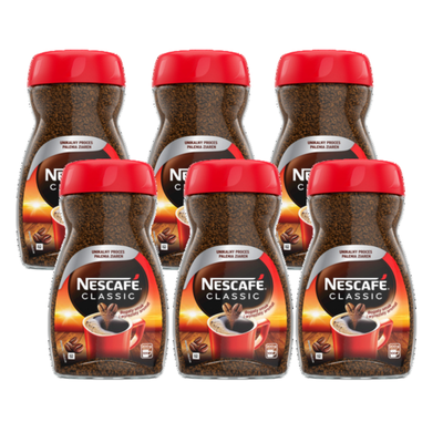 Nescafe Classic Kawa Rozpuszczalna 200G x 6 szt.