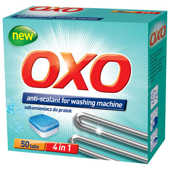 Oxo Odkamieniacz Do Pralek W Tabletkach 50Szt 800G