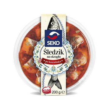 Seko Śledzik na okrągło po kaszubsku 200g