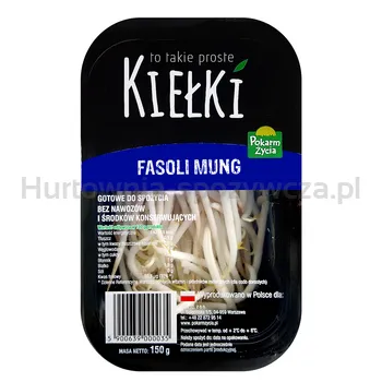 Pokarm Życia Kiełki Fasoli Mung Polska 150G 