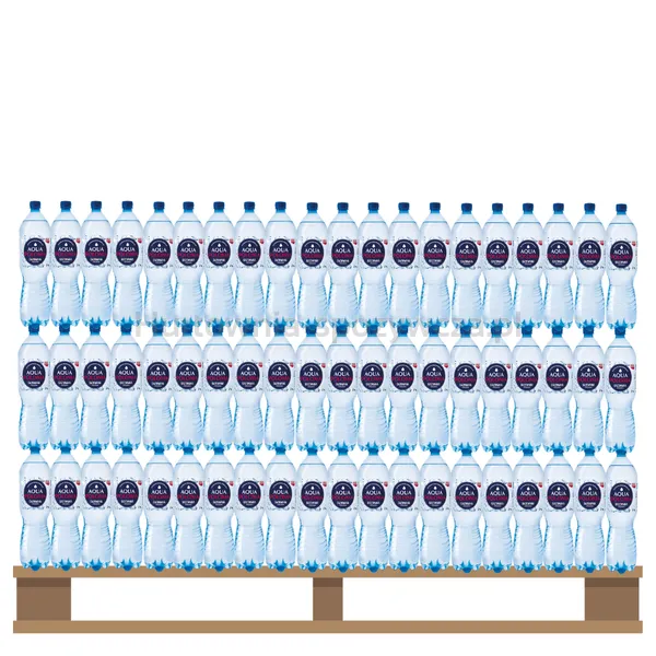 Woda Mineralna Aqua Polonia, Gazowana, 1,5L Paleta 504 sztuk