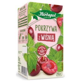 *Herbapol Herbatka Ziołowa Pokrzywa Z Wiśnią 30G/20Tb