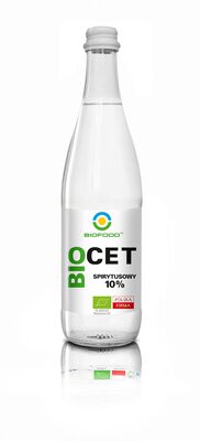 Ocet Spirytusowy 10 % Bezglutenowy Bio 500 Ml - Bio Food [BIO]