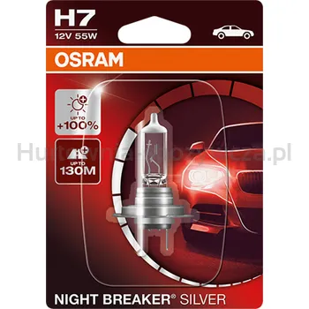 Osram Night Breaker Silver H7 55W Px26D 12V (64210Nbs-01B)