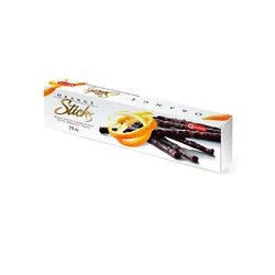 Carletti Czekoladowe paluszki pomarańczowe 75g