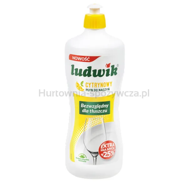 Ludwik Płyn do naczyń cytryna, 900g