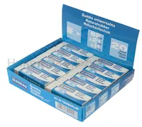 Gumka uniwersalna DONAU, 62x21x11mm, biała - 3