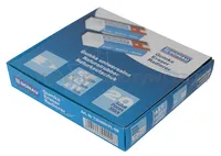 Gumka uniwersalna DONAU, 62x21x11mm, biała - 2