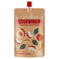 Owolovo Mus jabłkowo-brzoskwiniowy 200g