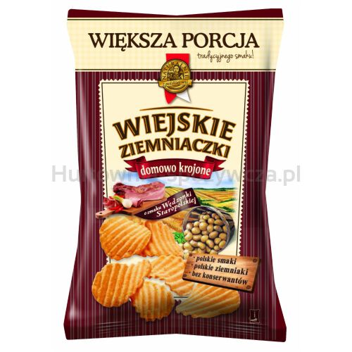 Wiejskie Ziemniaczki Wędzonka 130G