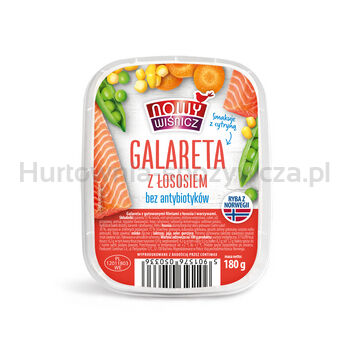 Nowy Wiśnicz Galareta z łososiem 180g 