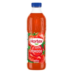 Hortex Pomidor sok 100% butelka Pet 1L kaucja (w tym +0,50 zł/szt. zwrotnej kaucji)