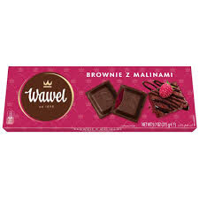 Wawel Czekolada Brownie z malinami 275g