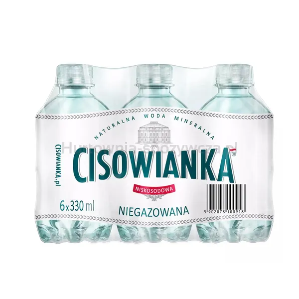 Woda Cisowianka Niegazowana 330Ml (w tym +0,50 zł/szt. zwrotnej kaucji)