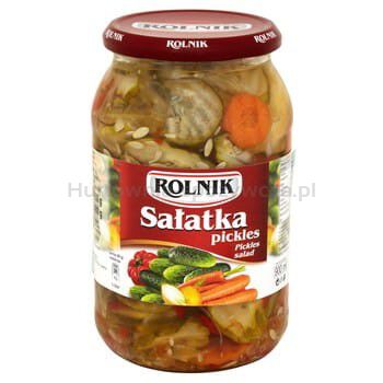 Rolnik Sałatka Pickles 900 Ml