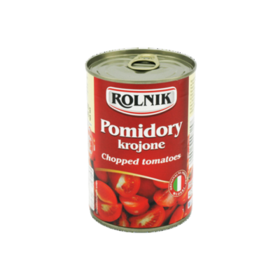 Pomidory krojone w sosie własnym 425 ml Rolnik