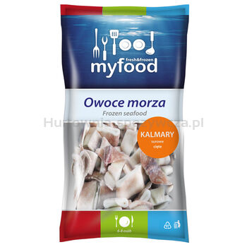 Myfood Kalmary Surowe Cięte W Paski, Glazura: 20%, 800 G/1000 G