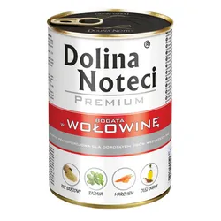 Dolina Noteci Premium Mokra karma dla psów wołowina puszka 400 g