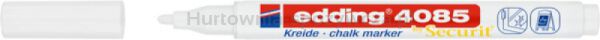 Edding Marker kredowy e-4085 1-2mm, biały 