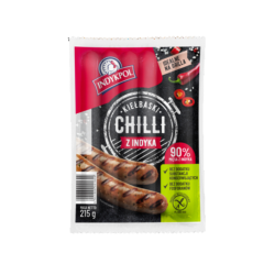 Kiełbaski Chill z indyka 215g Indykpol