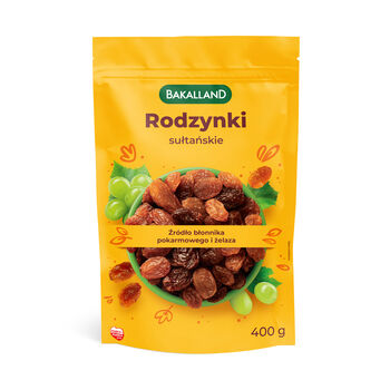 Bakalland Rodzynki Sułtańskie 400G