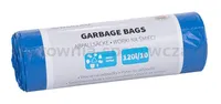 Worki na śmieci DONAU HOME, do segregacji, papier (LDPE), 120l, 10 szt., niebieskie - 4