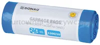 Worki na śmieci DONAU HOME, do segregacji, papier (LDPE), 120l, 10 szt., niebieskie - 2