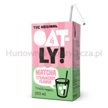 Oatly Matcha o smaku truskawkowym 250 ml