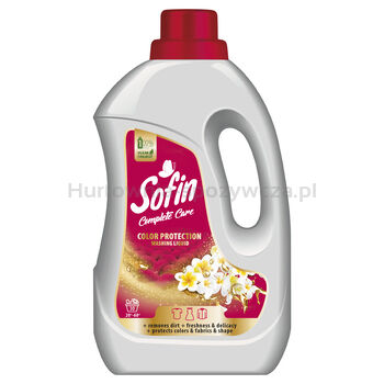 Sofin Płyn Do Płukania Tkanin Complete Care Color Protection Washing Liquid Kolorowych 1,5L