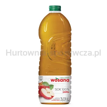 Wosana Sok Jabłkowy 100% 3,01 L