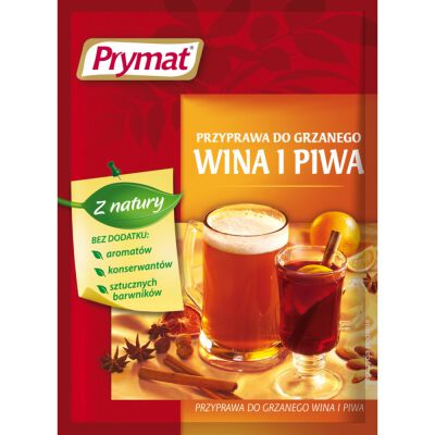 Prymat Przyprawa Do Grzanego Wina I Piwa 40 G 