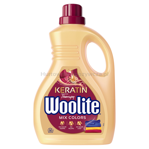 Woolite Płyn Do Prania Ochrona Kolorów Keratin 1,8L