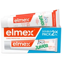 elmex Pasta Junior 6+ Lat 75ml Duo