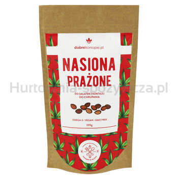 Nasiona Konopne Prażone 200 G Dobre Konopie.Pl