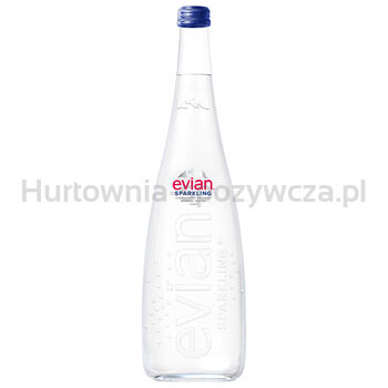 Woda Evian Gazowana Szkło 750Ml