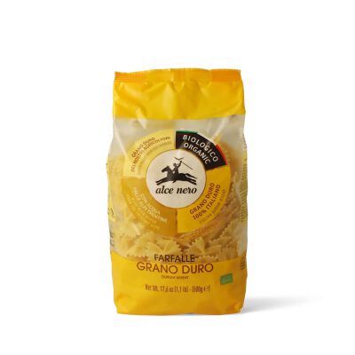 Makaron (Semolinowy) Farfalle Bio 500 G - Alce Nero [BIO]