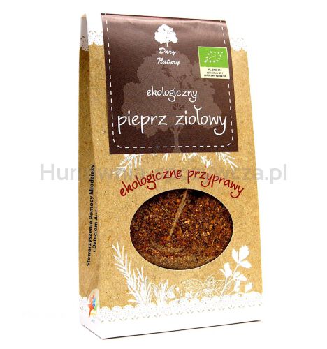 Pieprz Ziołowy Bio 60 G - Dary Natury [BIO]