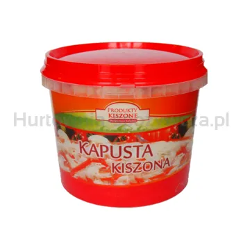 Kapusta Kiszona Polska 3Kg Małgorzata Kałużna