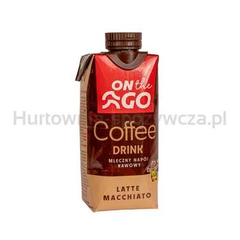 Spółdzielnia Mleczarska w Gostyniu. Mleczny napój kawowy Latte Macchiato 330ml